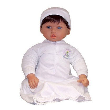 Me and Molly P. 20 inch Nursery Doll - Dark Brown Hair with Blue Eyes