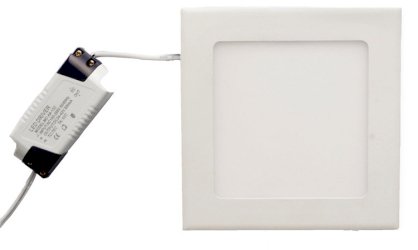  Đèn LED âm trần siêu mỏng mặt vuông 9W HQ41209
