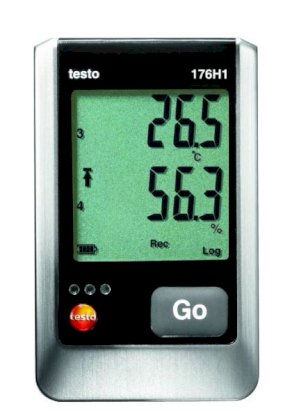 Thiết bị đo/ghi nhiệt độ, độ ẩm Testo 176-H1