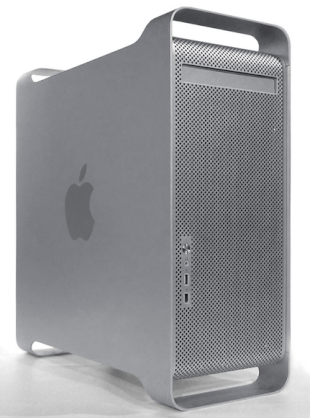 Apple PowerMac G5 970 (Power PC G5 2.0 Ghz, RAM 4GB, HDD 80GB SSD + 320GB HDD, VGA ATI Radeon 9600 Pro 64MB, Mac OSX 10.5 Leopard, Màn hình 24")