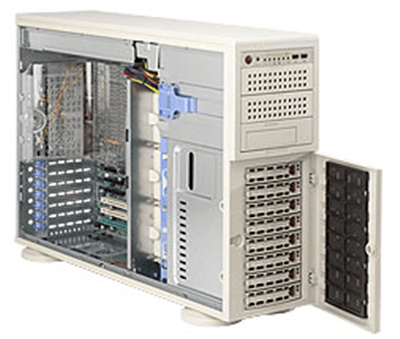  Supermicro SuperChassis CSE-745TQ-R800 4U Tower Server