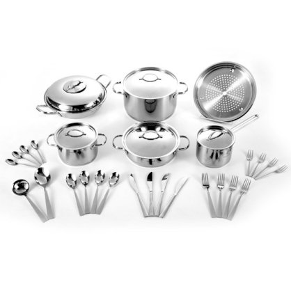 Bộ nồi inox cao cấp 3 đáy Edelkochen