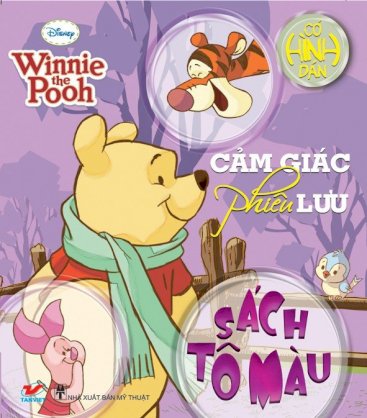 Sách tô màu gấu Pooh - Cảm giác phiêu lưu (Khổ nhỏ)