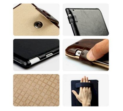 Bao da Zenus Masstige Oxford Portfolio Series cho iPad 3/The new iPad/iPad 2 ZEN204