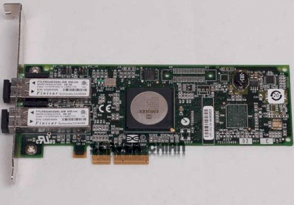 IBM Emulex 4Gb Fibre Channel Dual Port PCI-X Host Bus Adapter HBA Part: 42D0407