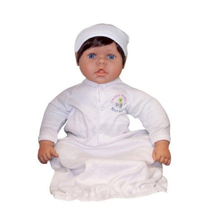 Me and Molly P. 20 inch Nursery Doll - Dark Brown with Blue Eyes