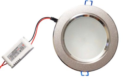Đèn LED âm trần kiếng mờ mặt tròn 5W HQ4505