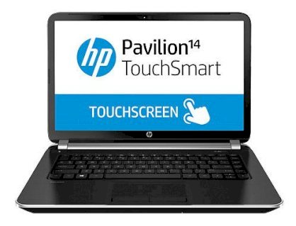 HP Pavilion TouchSmart 14-n056ea (F2U53EA) (Intel Core i3-4005U 1.7GHz, 4GB RAM, 500GB HDD, VGA Intel HD Graphics 4400, 14 inch Touch Screen, Windows 8 64 bit)
