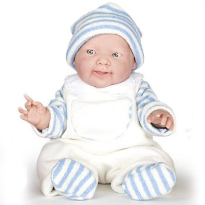 14 inch Real Boy Doll - Winter Lucas - Blue Outfit