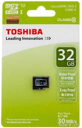 Toshiba UHSH-1 32GB Class 10