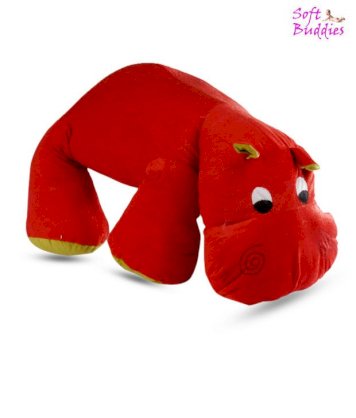 Soft Buddies Floppy Hippo - 18 cm