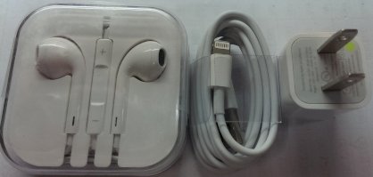 Sạc, cáp, tai nghe iPhone 5/5s