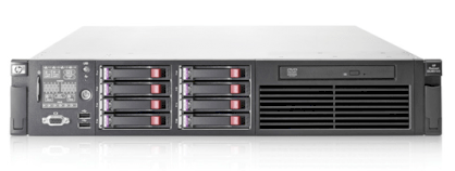 Server HP Proliant DL380 G6 (2 x Intel Xeon Quad Core L5520 2.26GHz, Ram 4GB, HDD 2x146GB, Raid P410i/256MB (0,1,5,10), PS 1x460W)