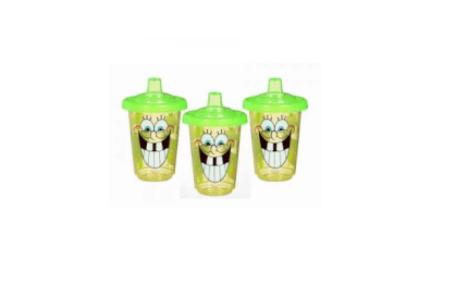 Bộ 3 cốc chống đổ Spongebob Munchkin 10541