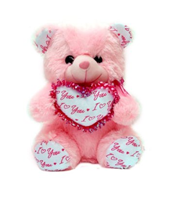 Tokenz Pink Teddy Messenger - 46 cm