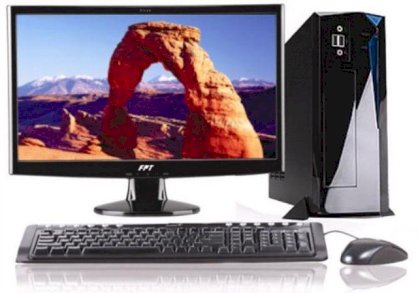 Máy tính Desktop FPT Elead M525i (Intel Pentium G2030 3.0GHz, Ram 2GB, HDD 250GB, VGA Intel HD Graphics, FPT LCD LED 18.5 inch Wide, PC DOS)