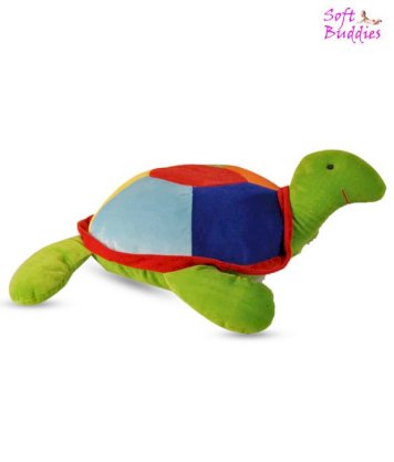 Soft Buddies Multicolour Turtle - 17 cm