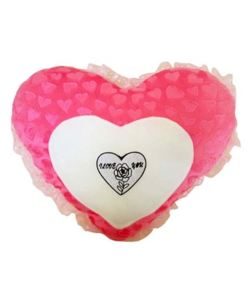 Fun Toys I Love You Pink Musical Heart 55 cm