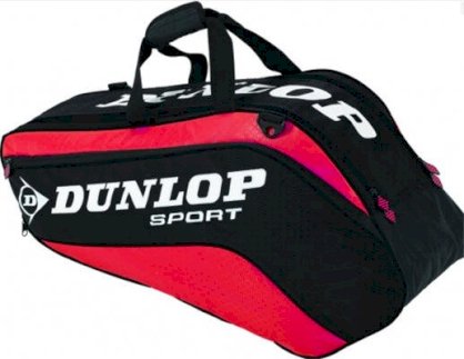 Dunlop Bio Tour 6 Racquet Thermo Bag Red