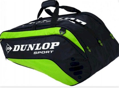 Dunlop Bio Tour 10 Racquet Thermo Bag Green