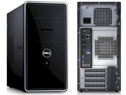 Máy tính Desktop Dell Inspiron 3847 (MTI31357) (Intel Core i3-4130 2x3.4Ghz, Ram 4GB, HDD 500GB, VGA Onboard, PC DOS, Không kèm màn hình)