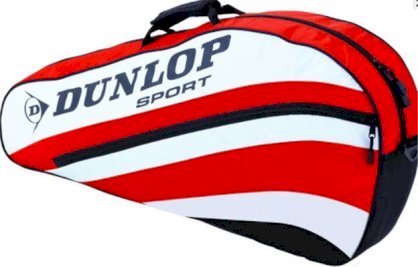 Dunlop Club 3 Pack Bag Red