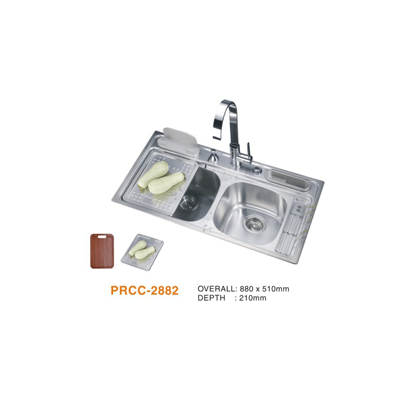 Chậu rửa Inox cao cấp Prolax PRCC-2882