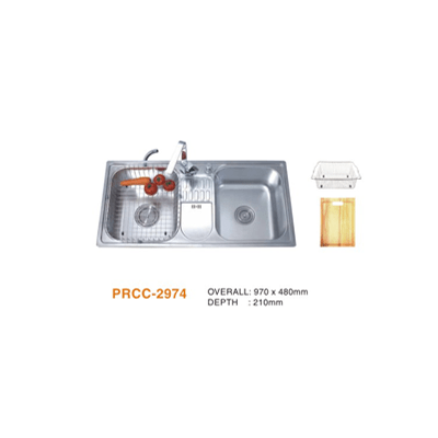 Chậu rửa Inox cao cấp Prolax PRCC-2974