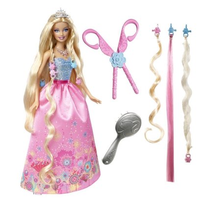 Búp bê Barbie Cut And Style Princess