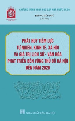 Phát huy tiềm lực tự nhiên, kinh tế, xã hội và giá trị lịch sử, văn hóa, phát triển bền vững Thủ đô Hà Nội đến năm 2010