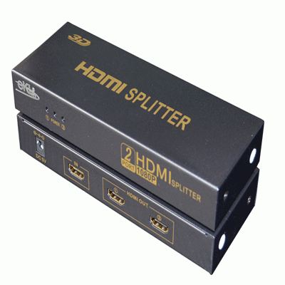 Bộ chia EKL HDMI Splitter 1 ra 2 cổng chuẩn 1.4