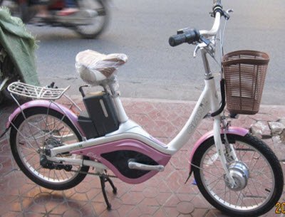 Xe đạp điện Giant pink for Girl