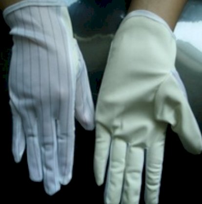 ESD găng tay vải có phủ PU chống tĩnh điện CR0403