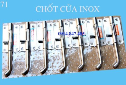 Chốt cửa Inox QD71