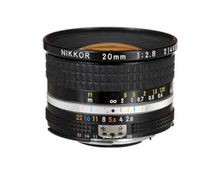 Lens Nikon MF 20mm F2.8 AIS  