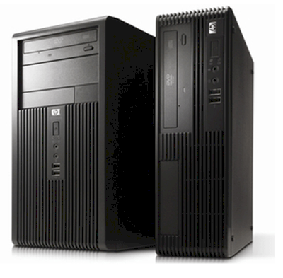 Máy tính Desktop HP Dx7400 (Intel Core 2 Duo E6850 3.0Ghz, Ram 1GB, HDD 80GB, VGA Intel Graphics 3100, DVD, PC DOS, Không kèm màn hình)