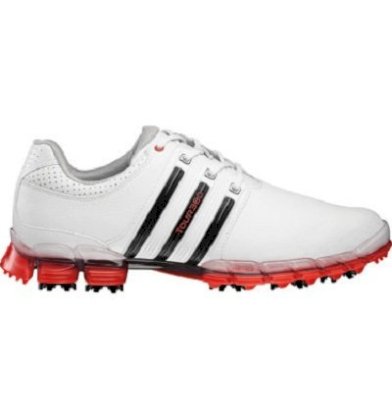 Adidas Men's Tour360 ATV M1 Golf Shoe - White/Black/Hi-Res Red