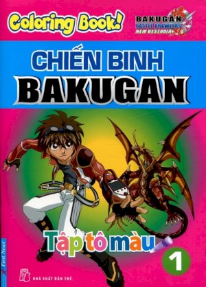 Tập tô màu - chiến binh Bakugan - tập 1