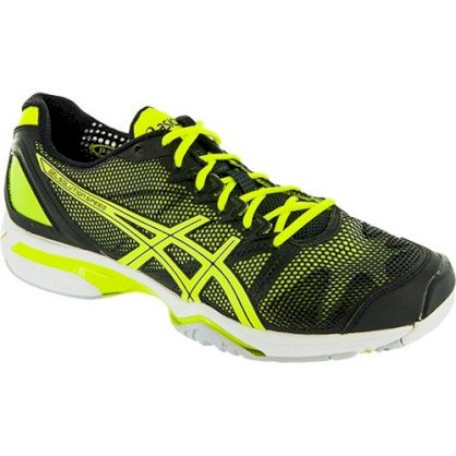  ASICS GEL-Solution® Speed Men's Black/Yellow/Lightning