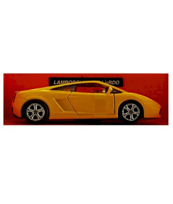 New Ray Lamborghini Gallardo Yellow Die Cast Car