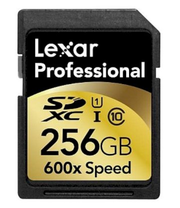 Lexar Professional SDXC 256GB 600x (Class 10)