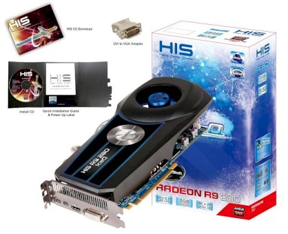 HIS H280QC3G2M (ATI Radeon R9 280, GDDR5 3GB, 384 bit, PCI-E 3.0)