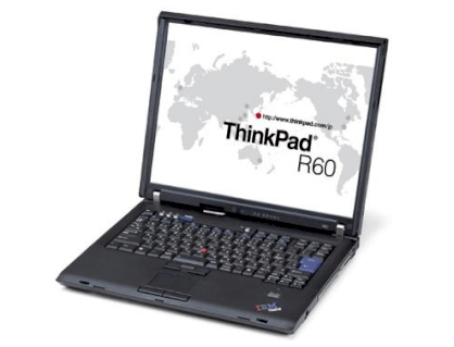 IBM ThinkPad R60 (9457-7HU) (Intel Core Duo T2400 1.83Ghz, 1GB RAM, 60GB HDD, VGA Intel GMA 950, 14.1 inch, Windows XP Professional)
