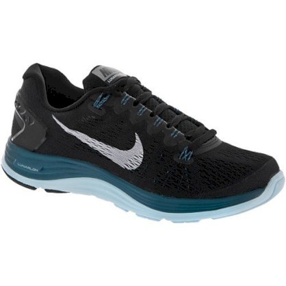  Nike Lunarglide+ 5 Women's Black/Summit White/Night Factor/Glacier Ice