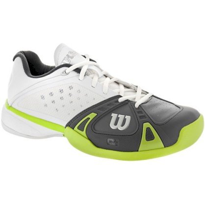  Wilson Rush Pro Men's White/Graphite/Green Glow