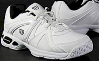 Wilson Trance Impact Womens (White-Black) Tennis Shoes