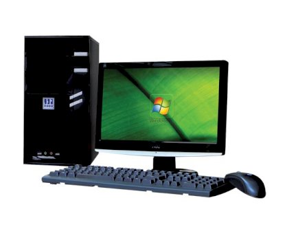 Máy tính Desktop ROBO Pioneer PE30414 (Intel Core i7-3770 3.4Ghz, Ram 4GB, HDD 500GB, VGA ASUS EN210 SILENT 1GB, DVDROM, PC DOS, Màn hình 19.5" LED)