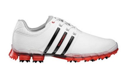  Adidas - Tour360 ATV M1 Golf Shoes White/Black/Red 
