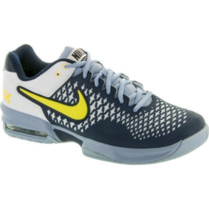  Nike Air Max Cage Men's White/Sonic Yellow/Armory Navy/Light Armory