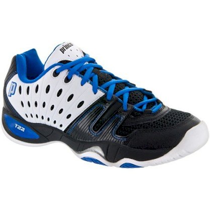  Prince T22 Men's White/Black/Energy Blue